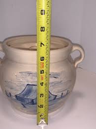 Vintage Casey Hand Turned Pottery Bean Pot w/ Lid: Marshall ...