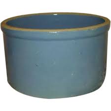 Vintage Glazed Stoneware Small Crock Pottery/Milk Jug Brown ...