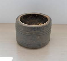 Antique Peoria Pottery Brown-glazed Crock/ Churn, 2 Gal. - Etsy