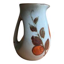 Mid Century Ceramic Decorative Vase / Catch All Vessel | Chairish