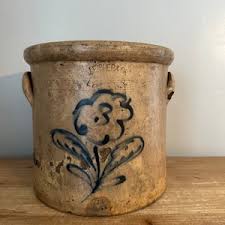 J Fisher & Co Lyons NY 3 Gallon Salt Glazed Crock - Etsy