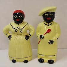 Salty & Peppy Salt and Pepper Ceramic Shakers Vintage ...