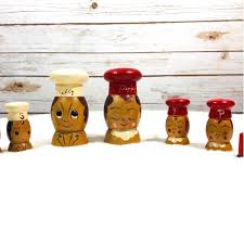 VTG MCM Wooden Salt and Pepper Shakers Salty & Peppy Sets ...