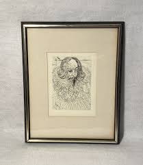 Salvidor Dali Art Original Etching Cervantes Signed ...