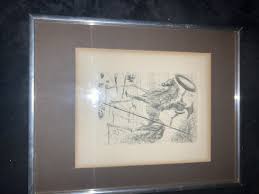 Authentic Salvador Dali Etching Plate Signed Don Quixote | eBay