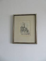 1960s Salvadore Dali Original Etching "El Cid" w ...