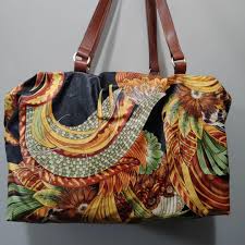 希少】サルヴァトーレ フェラガモ ボストンバッグ ボタニカル柄 ...