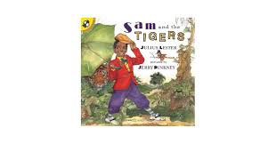 Amazon.com: Sam and the Tigers: A Retelling of 'Little Black Sambo' (Picture Puffins): 9780140562880: Lester, Julius, Pinkney, Jerry: ספרים