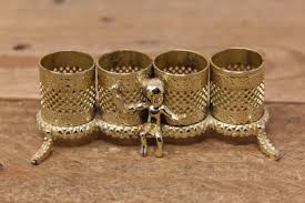 Vintage Sam Fink - Hollywood Regency - Gold Filigree Brass ...