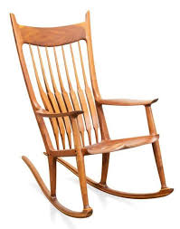 Sam Maloof 1988 rocker, $20,570, Ahlers & Ogletree - The Journal of Antiques and Collectibles