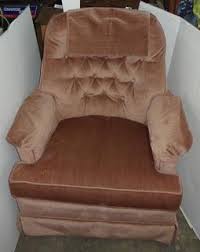 Vintage La-Z-Boy Pink/Mauve Rocking Chair, Good Condition ...