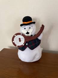 Vintage Rudolph Sam Snowman Plush, 1990's CVS Stuffins Sam ...