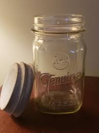 Antique Samco Genuine Mason Preserving Canning Jar Pint Zinc ...