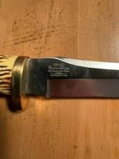 Elk Ridge Bone Handle Stainless Steel Blade Collectible ...