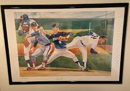 David Harrington, Nolan Ryan Autograph Lithograph #'d 770 ...