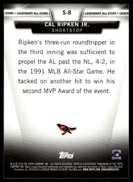 2018 Topps Update Cal Ripken Jr. #S-8 Salute Baltimore Orioles | eBay