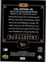 2007 SP Legendary Cuts #5 Cal Ripken Jr. 005708 | eBay