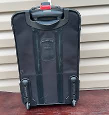 Samsonite II Black Luggage Fabric Suitcase Large w Pockets and Laptop Holder | eBay