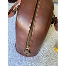 Leather handbag J&M Davidson Brown in Leather - 45095254