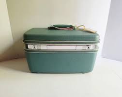 Rustic Samsonite Light Brown With Original Mirror Train Case or Make up Bag Vintage Luggage - Etsy