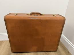 Vintage 1950'S Samsonite 4637 Luggage Suitcase- Leather ...
