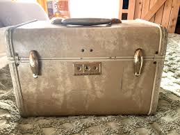 Vintage Samsonite Travel Train Case Shwayder Bros Marble ...