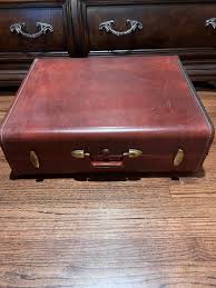 Vintage Samsonite Red-brown 21" X6” X15” Hard Case Suitcase ...