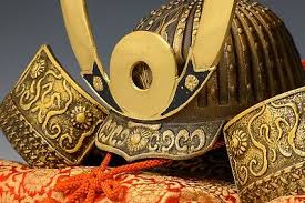 Massive Japanese Samurai Helmet -Oda Nobunaga Helmet- Tsushima | eBay