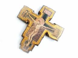 Vintage San Damiano Wall Cross - Etsy Singapore