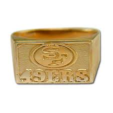 San Francisco 49ers mens large rectangular Ring — Sports ...