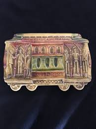 Vintage Powell and Mason Trolley Ashtray/ Trinket Dish - Etsy