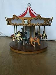 Christmas Merry Go Round in Working Condition | eBay