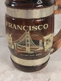 Vintage San Francisco Souvenir Barrel Mug China Town ...