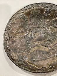 Vintage Heavy Stamped Metal Colorado Souvenir Tray Welcome ...