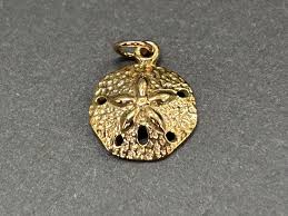 Bronze Sand Dollar Charm, Sand Dollar Charm, Sand Dollar ...