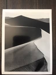 POSTCARD ANSEL ADAMS PHOTO CALIFORNIA, DEATH VALLEY, SAND ...