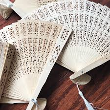 24 Pcs Sandalwood Fans - Etsy