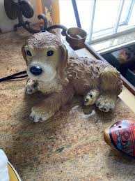 Cocker Spaniel FIGURINE Resin Animal Statue Large App 9 ...