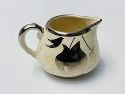 Vintage Sandland Ware Hanley Staffordshire England Sugar & Pitcher Set of 8 Gold | eBay