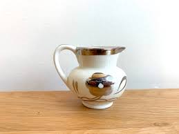 Sandland Ware Luster Pitcher Staffordshire England, Mini Pitcher, Creamer - Etsy