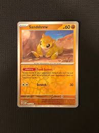 Sandshrew 027/165 Rev Reverse Holo S&V 151 Pokémon NM Fast ...