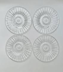 1940s Federal Glass Wheat & Star Pattern Glass Dessert ...