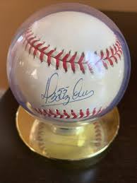 Danys Baez #55 Cleveland Indians Signed Official Ball ...