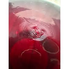 Vintage Anchor Hocking Ruby Red Apothecary Jar With Clear ...