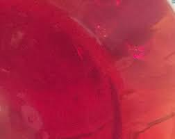 Red Glass Vase Made in Poland - Etsy