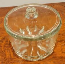 SANITARY CHEESE PRESERVER glass with lid | eBay