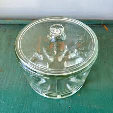 Vintage 1930s Sanitary Cheese Preserver Glass Container - Farmhouse Glass Kitchen Storage - Etsy Ireland