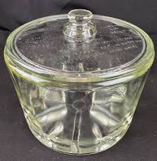Vintage Sanitary Glass Cheese Preserver - Etsy