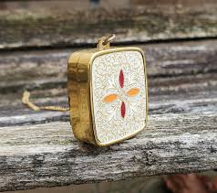 Vintage Flower Music Box Pendant. Godfather Theme. Gift for ...