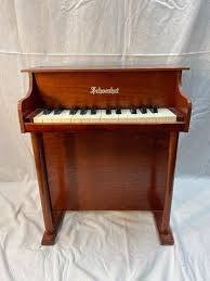 Vintage Wood Schoenhut Small Scale Child Size Upright Piano YD#020-1220-00368 | EstateSales.org